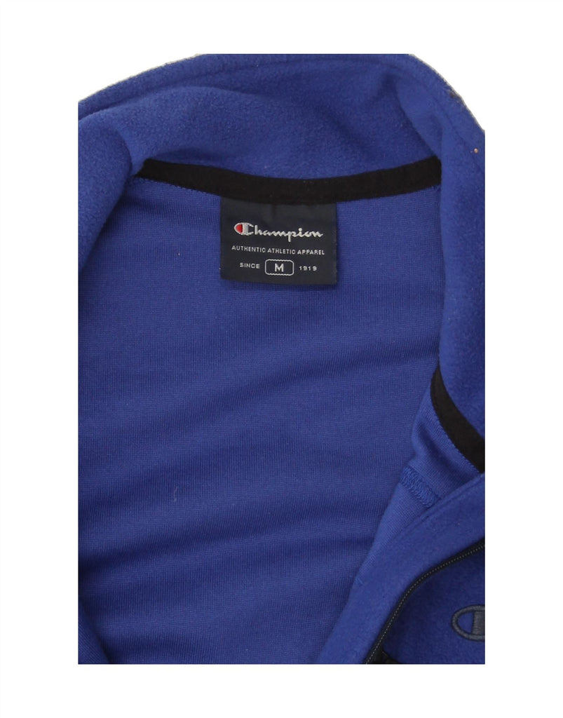 CHAMPION Mens Fleece Jacket UK 38 Medium Blue Vintage Champion and Second-Hand Champion from Messina Hembry 