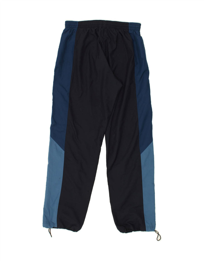 ADIDAS Mens Tracksuit Trousers UK 38/40 Medium Navy Blue Colourblock | Vintage Adidas | Thrift | Second-Hand Adidas | Used Clothing | Messina Hembry 