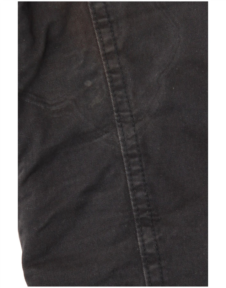 Hollister Mens Utility Jacket UK 40 Large Black Cotton