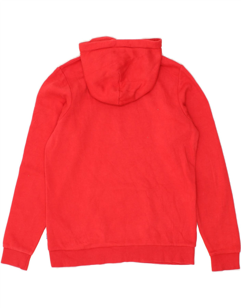 JACK & JONES Boys Graphic Hoodie Jumper 15-16 Years Red Cotton | Vintage Jack & Jones | Thrift | Second-Hand Jack & Jones | Used Clothing | Messina Hembry 