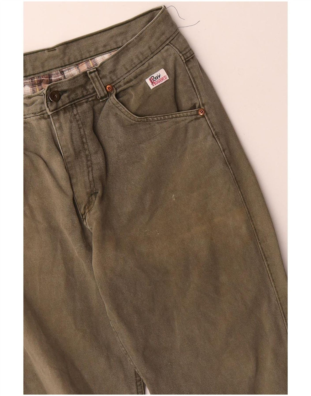 ROY ROGERS Mens Straight Jeans W34 L30 Khaki