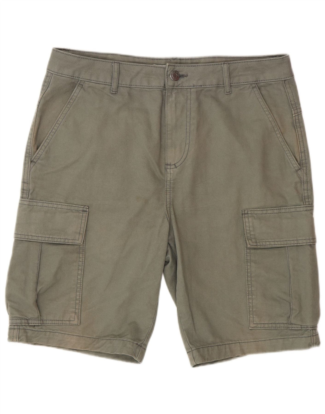 Jack Wills Mens Cargo Shorts Small W34  Khaki Cotton