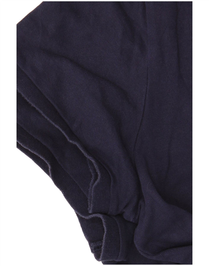 Gant Womens Polo Shirt 2XL Navy Blue Cotton
