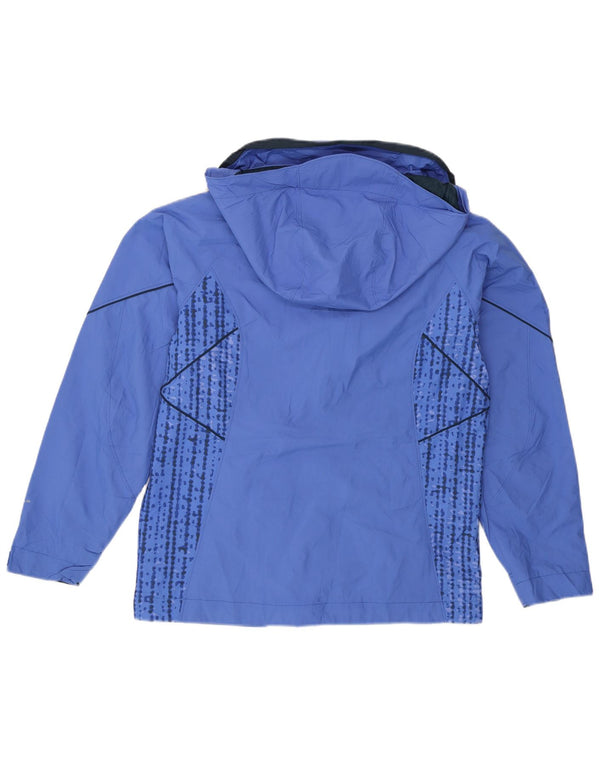 Columbia Girls Interchange Hooded Waterproof Jacket 14-15 Years Blue