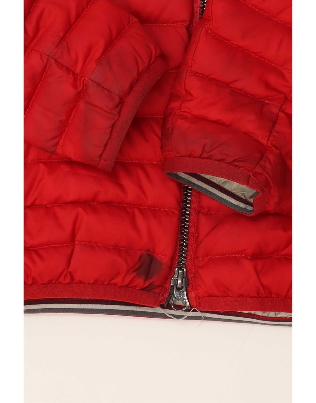 Colmar Womens Hooded Padded Jacket IT 38 2XS Red Polyester