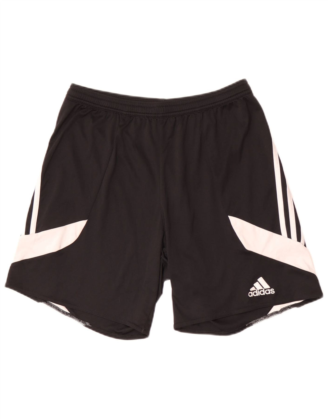 Adidas Mens Climalite Sport Shorts Medium Black Colourblock Polyester