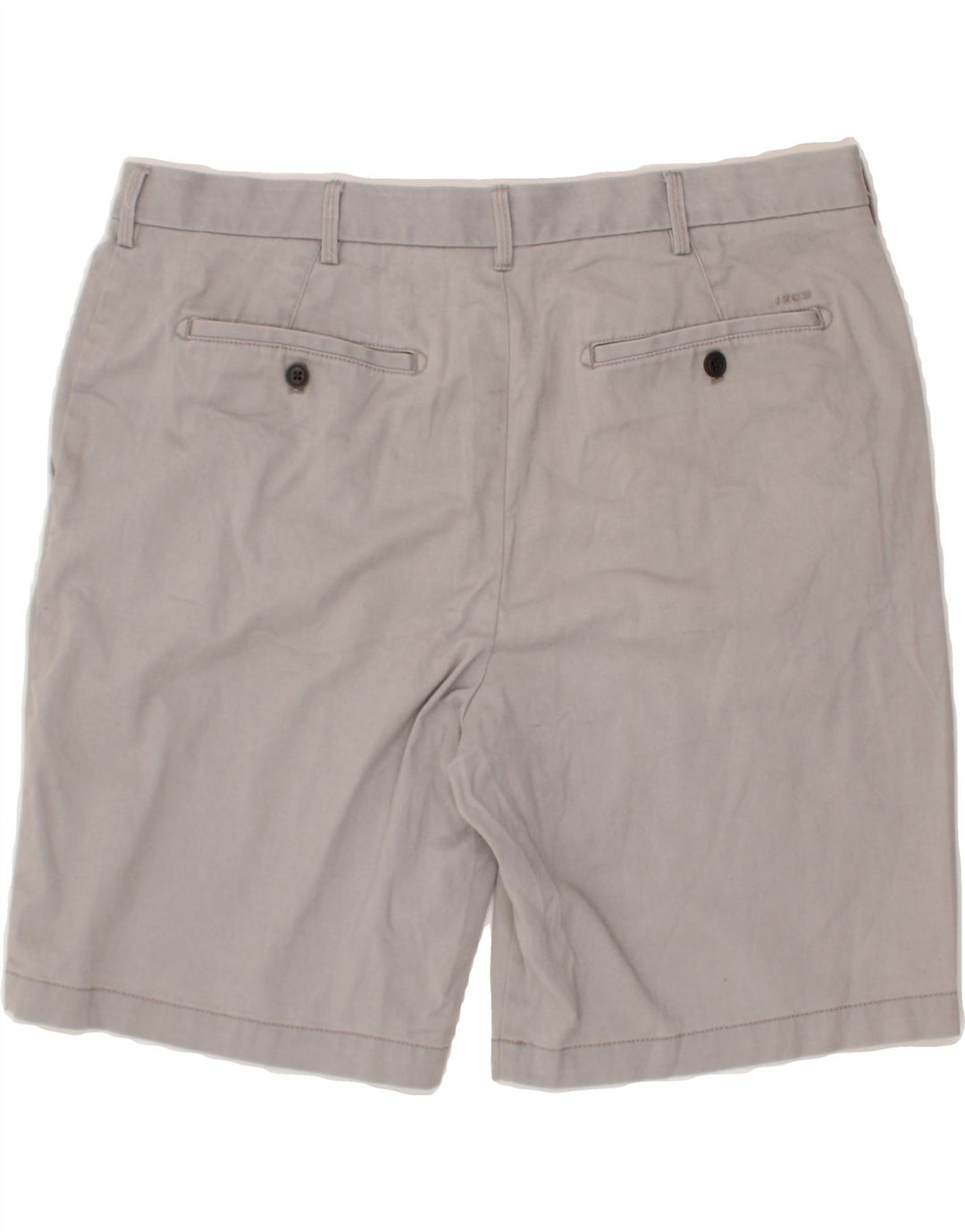IZOD Mens Chino Shorts W38 XL Grey Cotton Vintage Izod and Second-Hand Izod from Messina Hembry 