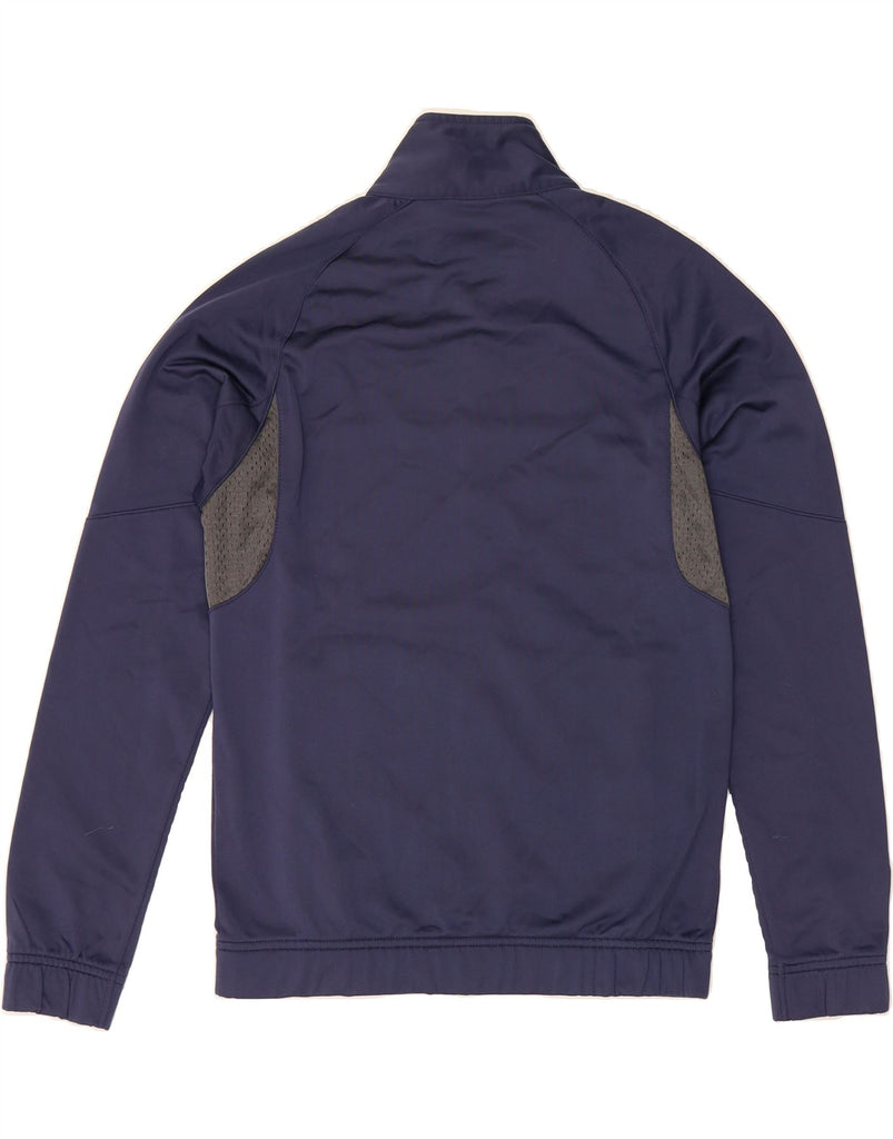 CHAMPION Mens Tracksuit Top Jacket Small Navy Blue Colourblock Polyester Vintage Champion and Second-Hand Champion from Messina Hembry 