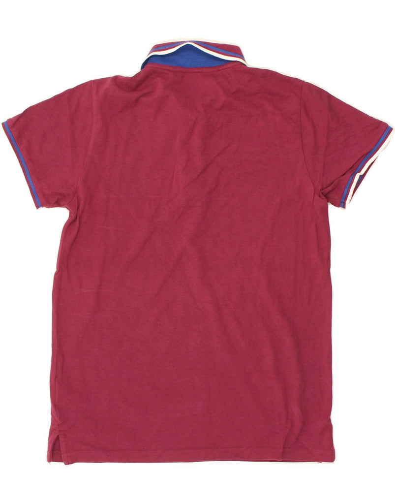 KAPPA Mens Polo Shirt Small Burgundy Cotton | Vintage Kappa | Thrift | Second-Hand Kappa | Used Clothing | Messina Hembry 