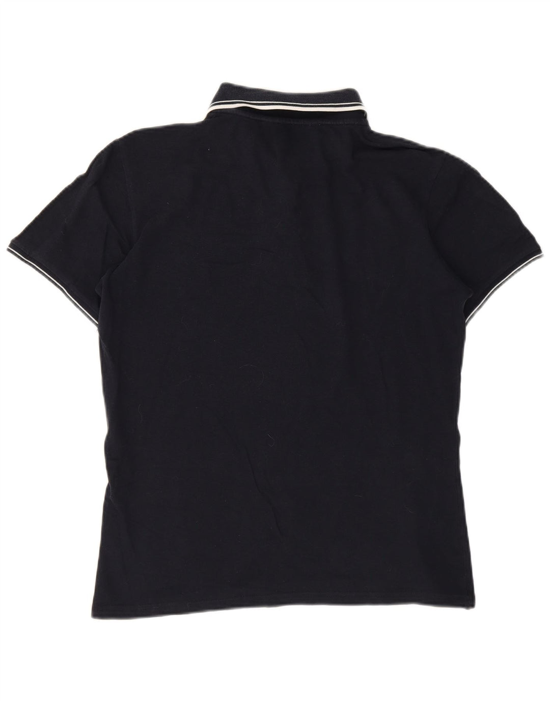 Kappa Mens Polo Shirt Large Navy Blue Cotton