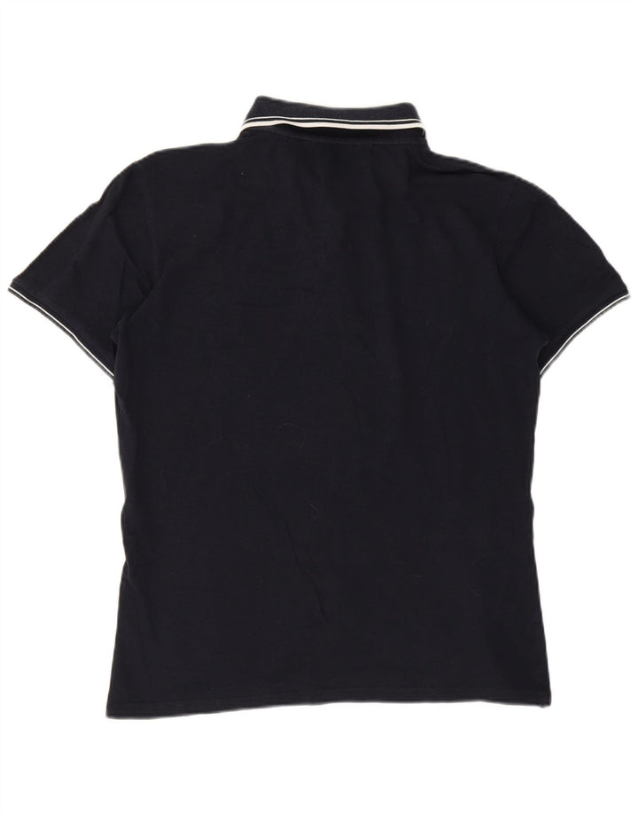 Kappa Mens Polo Shirt Large Navy Blue Cotton