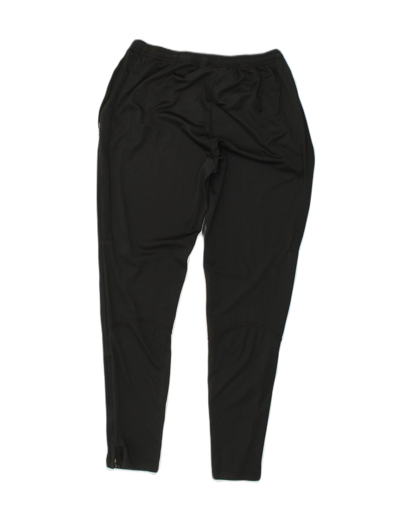 NIKE Womens Dri Fit Tracksuit Trousers UK 8 Small Black Polyester