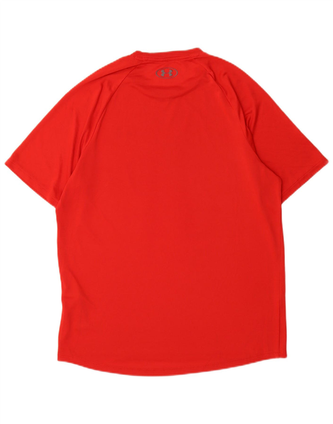 Under Armour Mens T-Shirt Top Medium Red Polyester