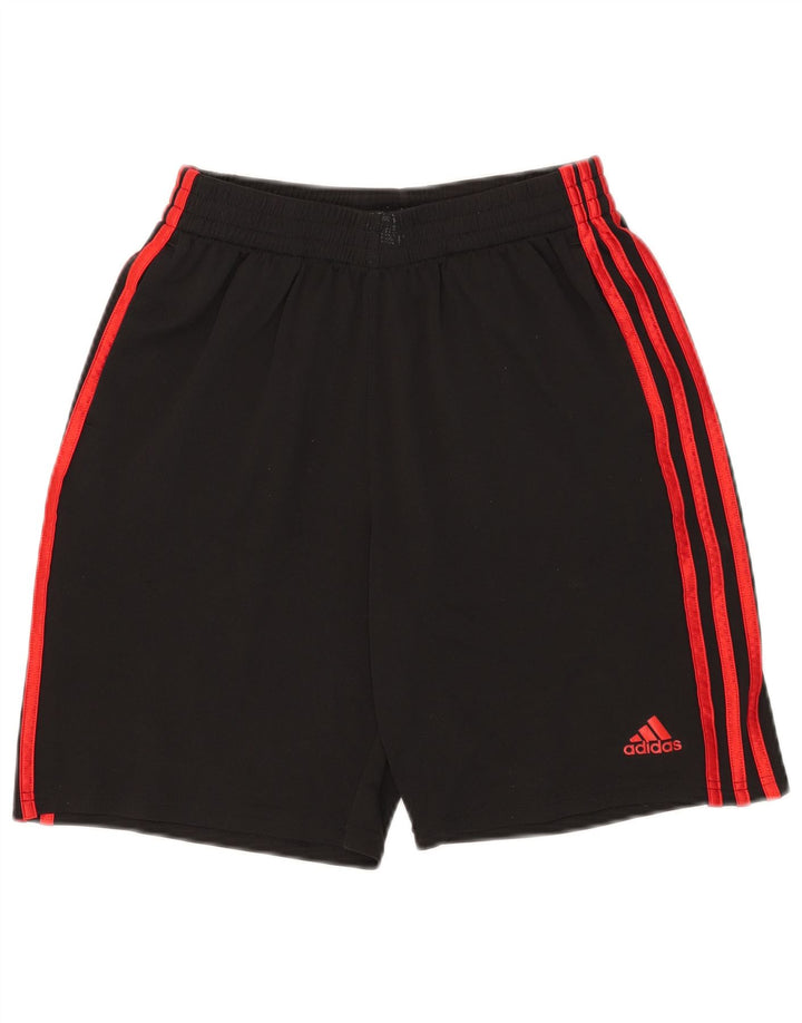 Adidas Boys Sport Shorts 13-14 Years XL Black Polyester