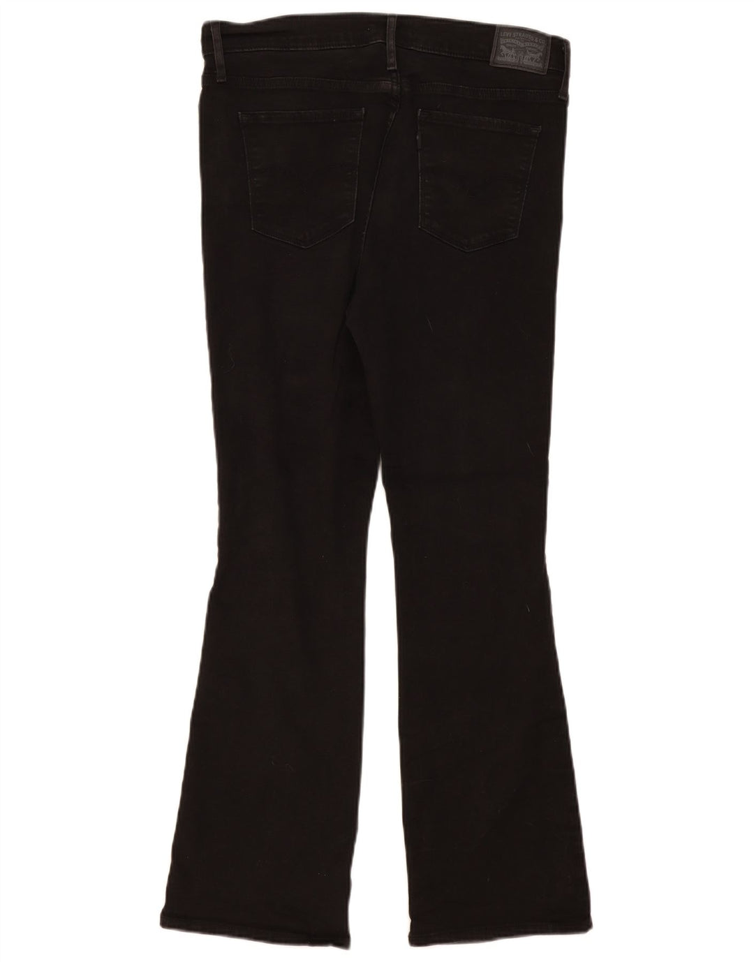 Levi's Womens 315 Shaping Bootcut Jeans W32 L30 Black Cotton