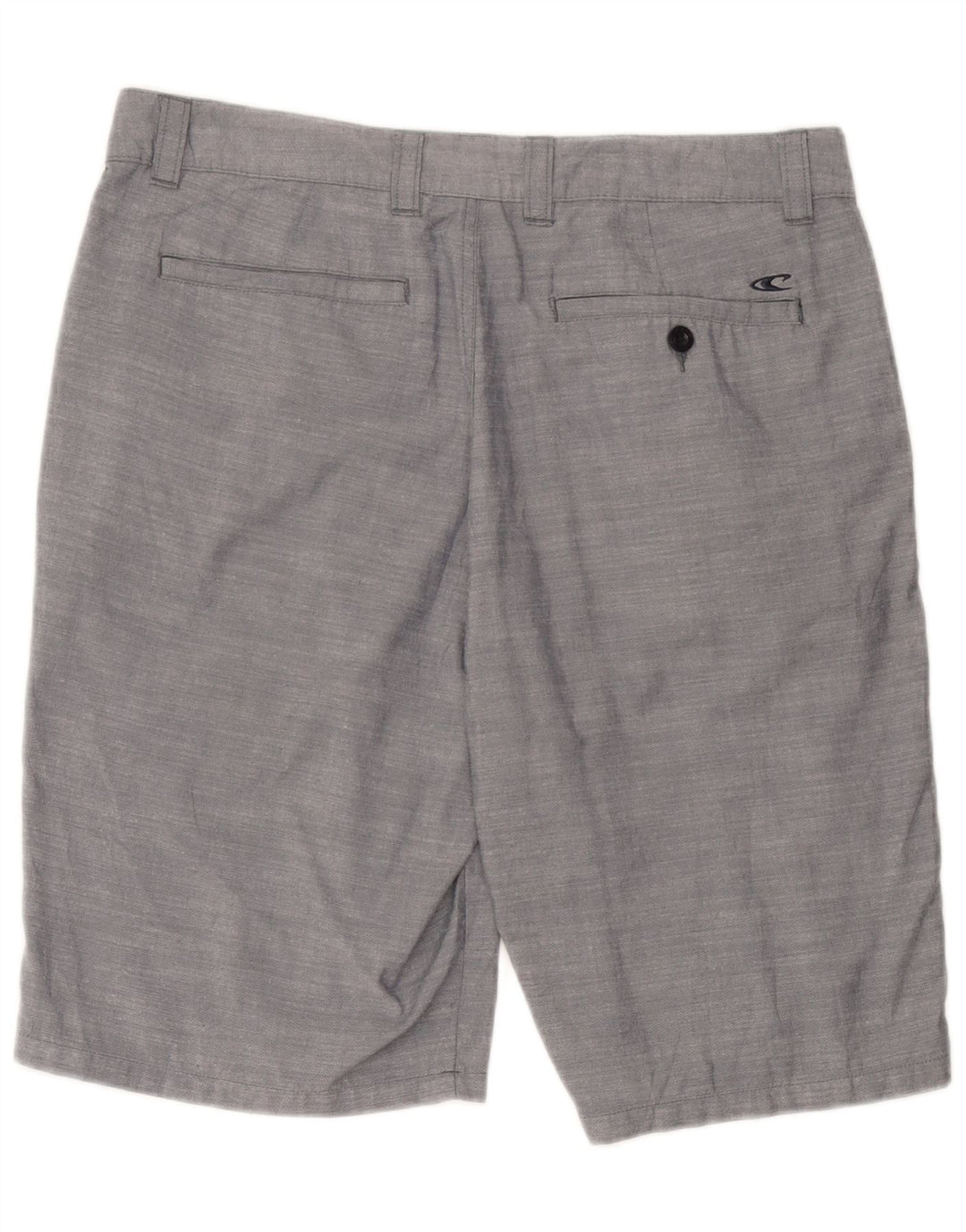 O'Neill Mens Chino Shorts W33 Medium Grey Flecked Polyester