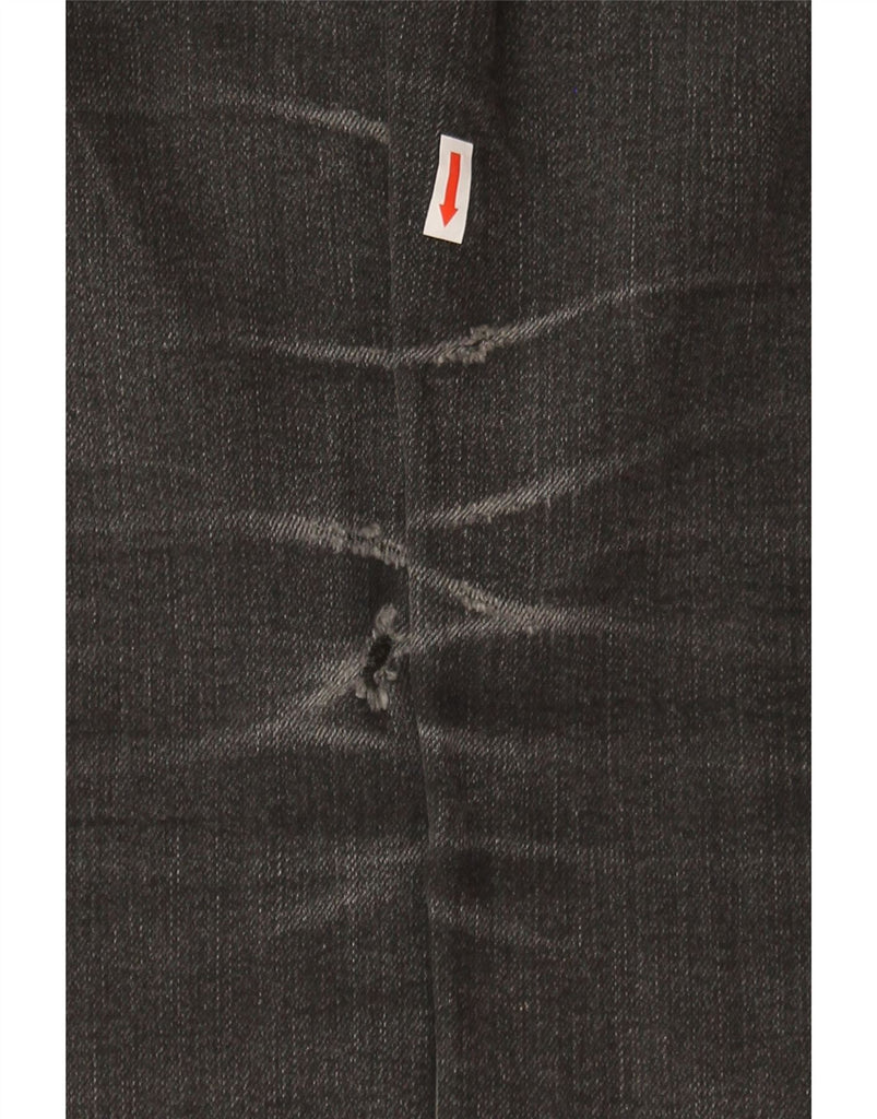 LEVI'S Womens Demi Curve Mid Rise Slim Jeans US 4 Small W27 L34 Grey Vintage Levi's and Second-Hand Levi's from Messina Hembry 