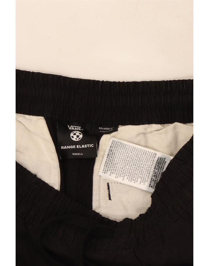 VANS Mens Relaxed Fit Chino Shorts Small W28 Black Cotton