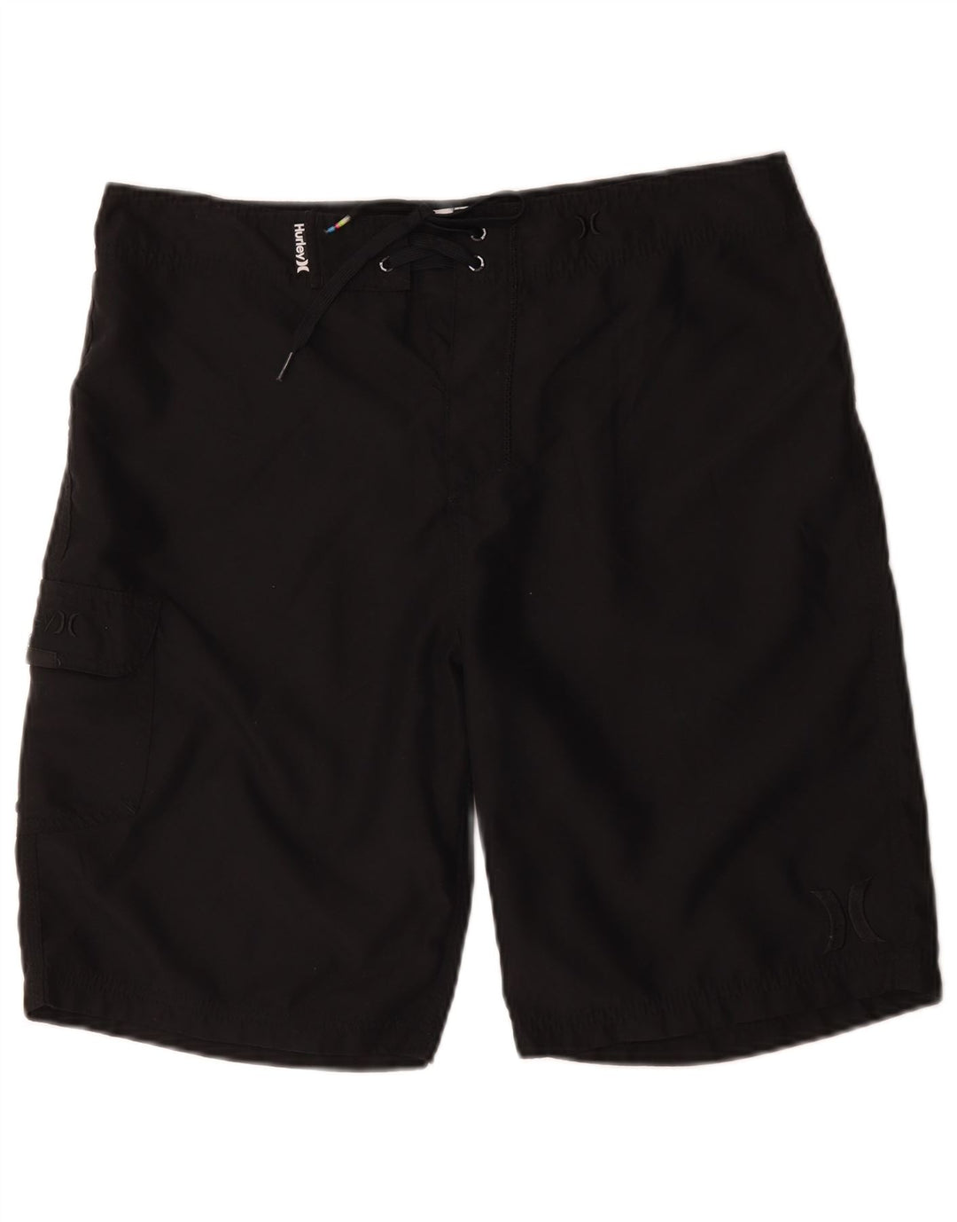 Hurley Mens Swimming Shorts Large  Black Polyester