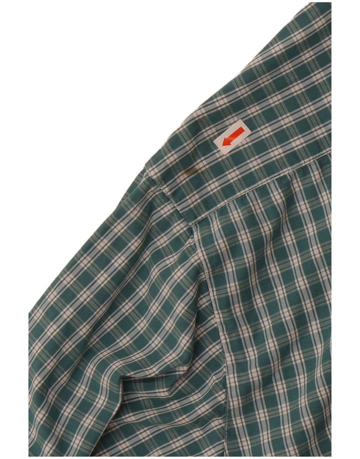 Balloon Womens EU 38 Medium Green Check Cotton