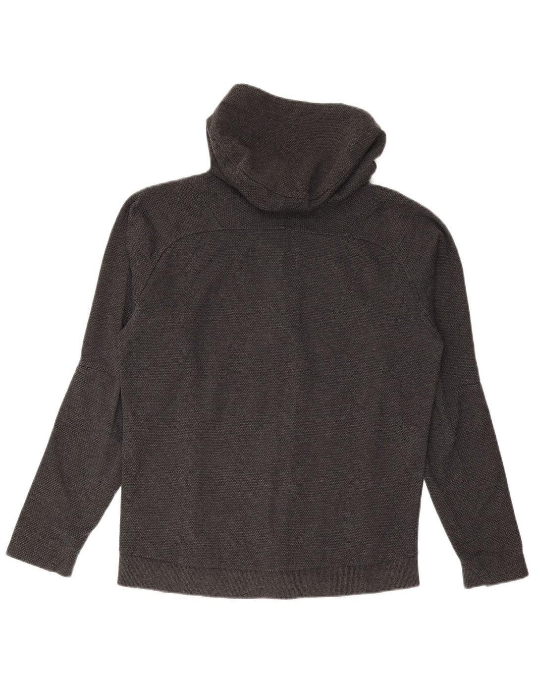 PUMA Mens Italia Graphic Zip Hoodie Sweater Small Grey Cotton