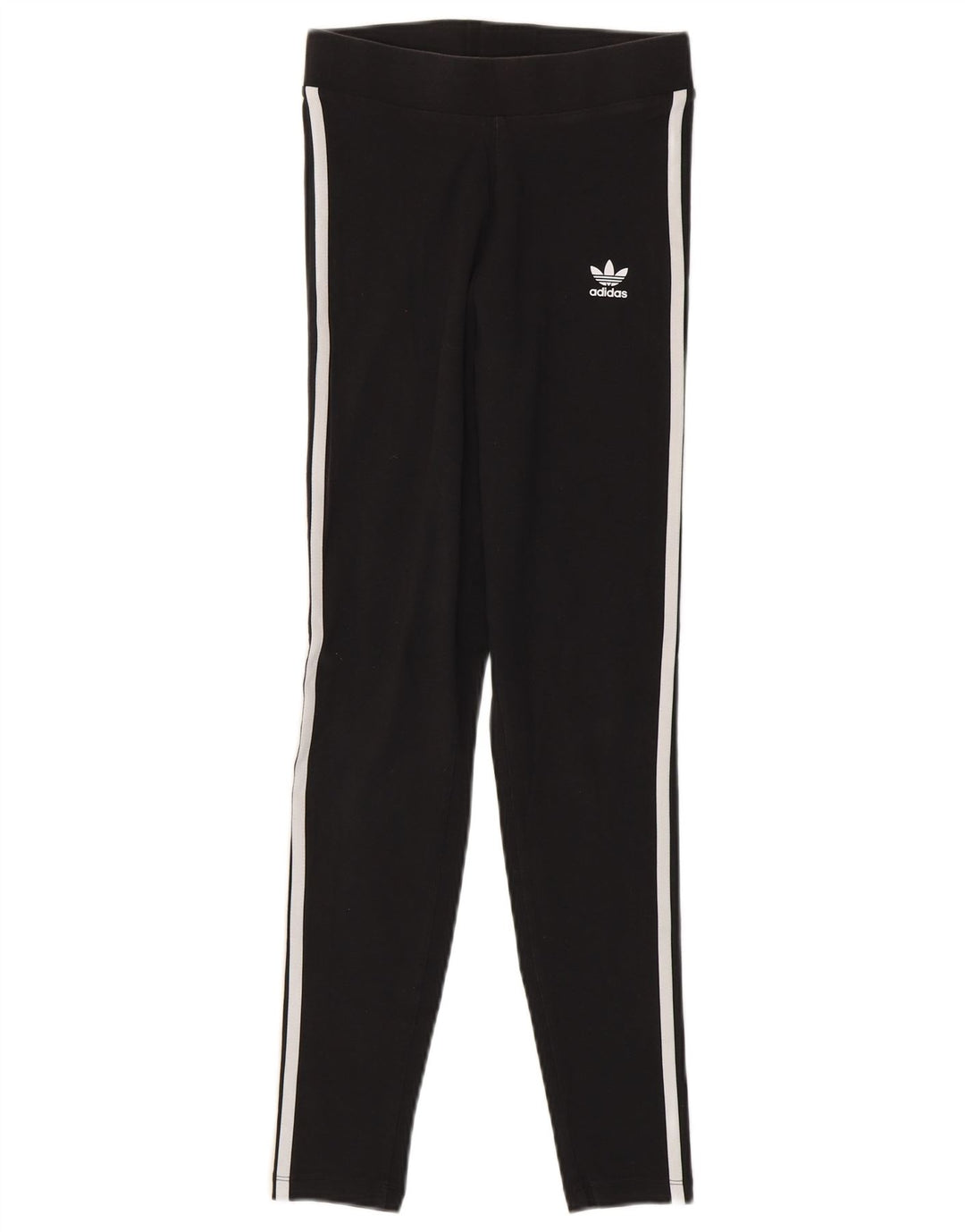 Adidas Womens Leggings UK 8 Small Black Cotton