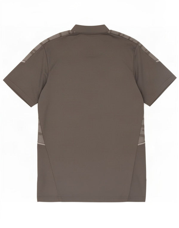 Adidas Mens Prime Blue T-Shirt Top Medium Grey Camouflage Polyester