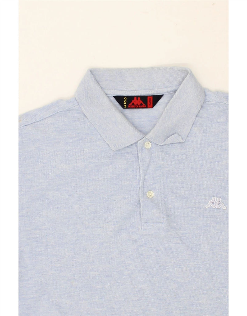 KAPPA Mens Polo Shirt XL Blue Cotton | Vintage Kappa | Thrift | Second-Hand Kappa | Used Clothing | Messina Hembry 