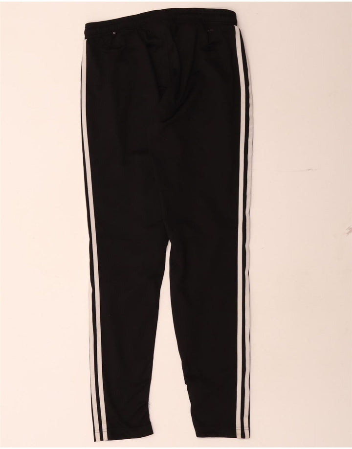 Adidas Womens Climalite Tracksuit Trousers UK 8/10 Small Black Polyester