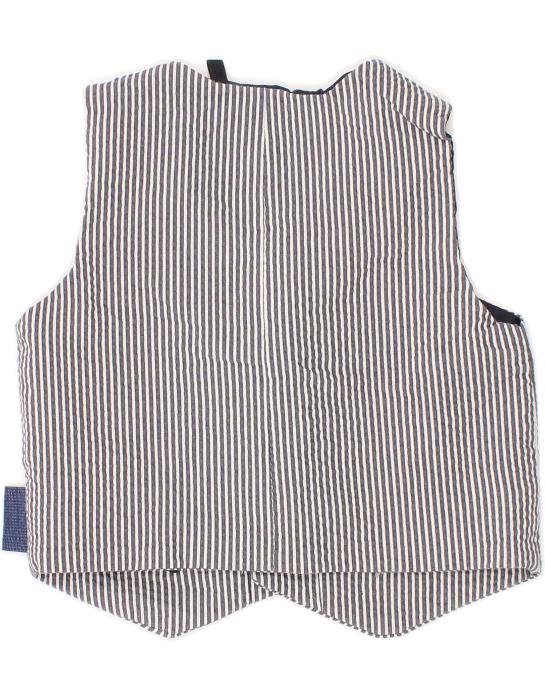 GUESS Baby Boys Gilet 6-9 Months Blue Striped Cotton Vintage Guess and Second-Hand Guess from Messina Hembry 
