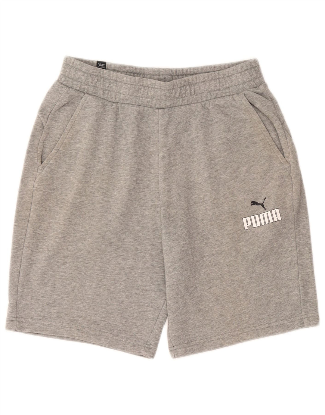 Puma Mens Sport Shorts Medium Grey Cotton