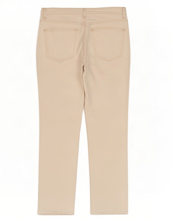 Topshop Womens Straight Jeans W30 L26 White Cotton