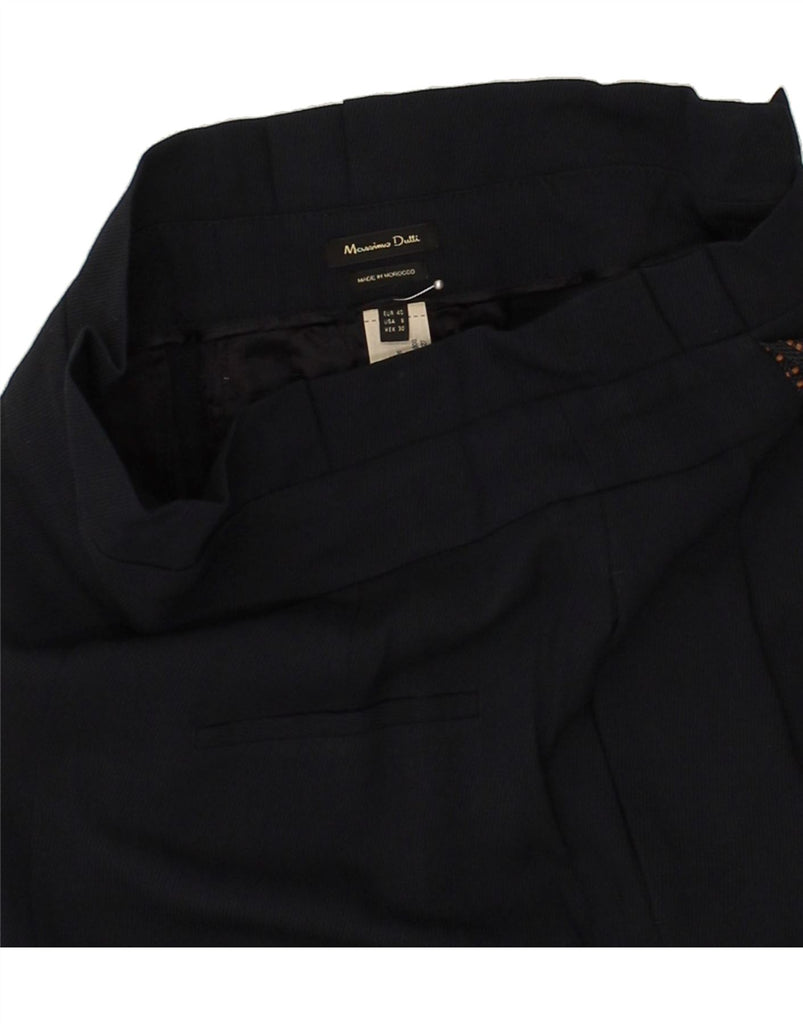 MASSIMO DUTTI Womens Pegged Casual Trousers EU 40 Medium W30 L26  Blue | Vintage Massimo Dutti | Thrift | Second-Hand Massimo Dutti | Used Clothing | Messina Hembry 