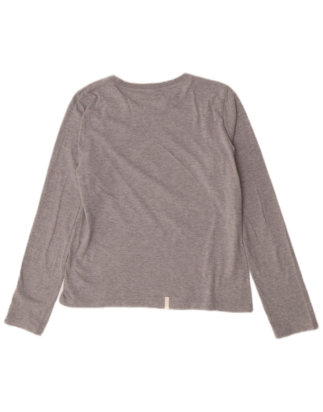 Puma Womens Graphic Top Long Sleeve UK 14 Large Grey