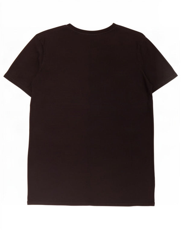 Nike Mens Athletic Cut Graphic T-Shirt Top Large Black