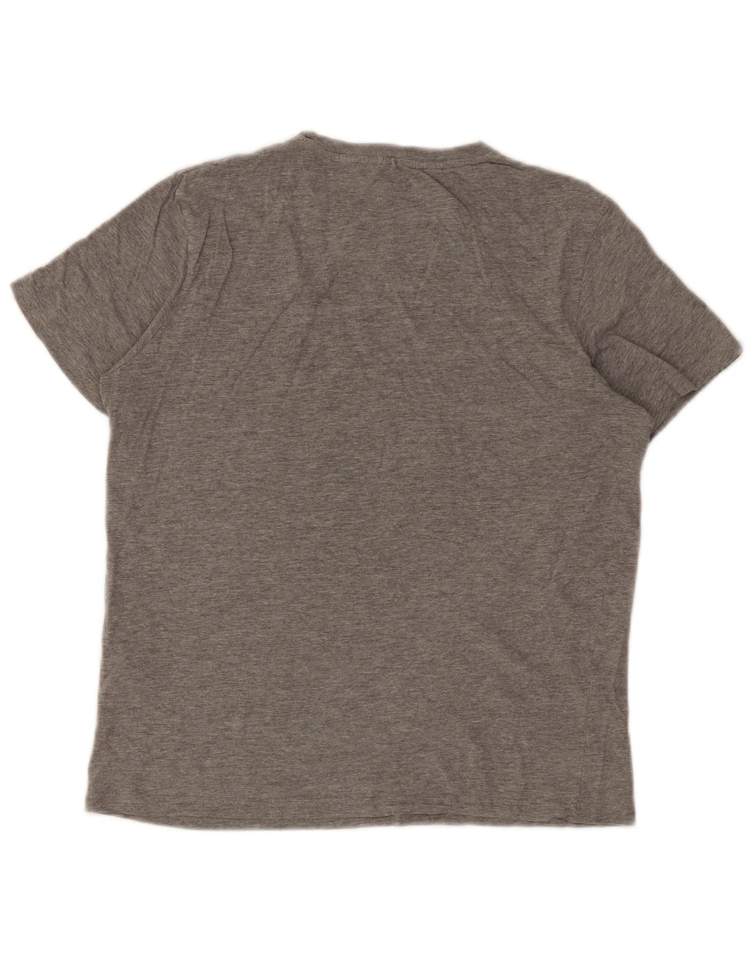 Jack & Jones Mens Graphic T-Shirt Top Medium Grey Cotton