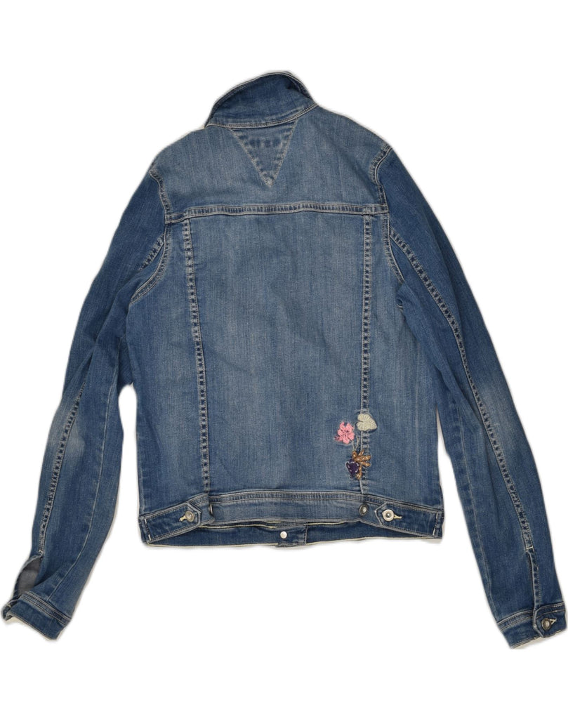 TOMMY HILFIGER Girls Denim Jacket 15-16 Years Blue | Vintage Tommy Hilfiger | Thrift | Second-Hand Tommy Hilfiger | Used Clothing | Messina Hembry 