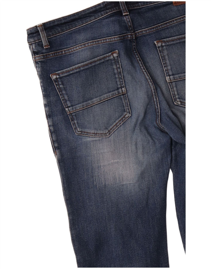 Trussardi Mens Straight Jeans W34 L30 Blue
