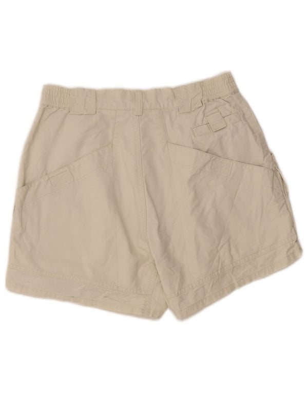 Columbia Womens Cargo Shorts US 6 Medium W28 Beige Cotton