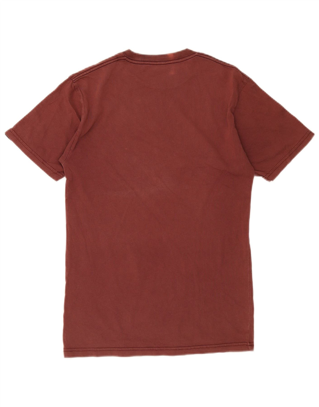 Vans Mens Classic Fit Graphic T-Shirt Top Small Brown Cotton