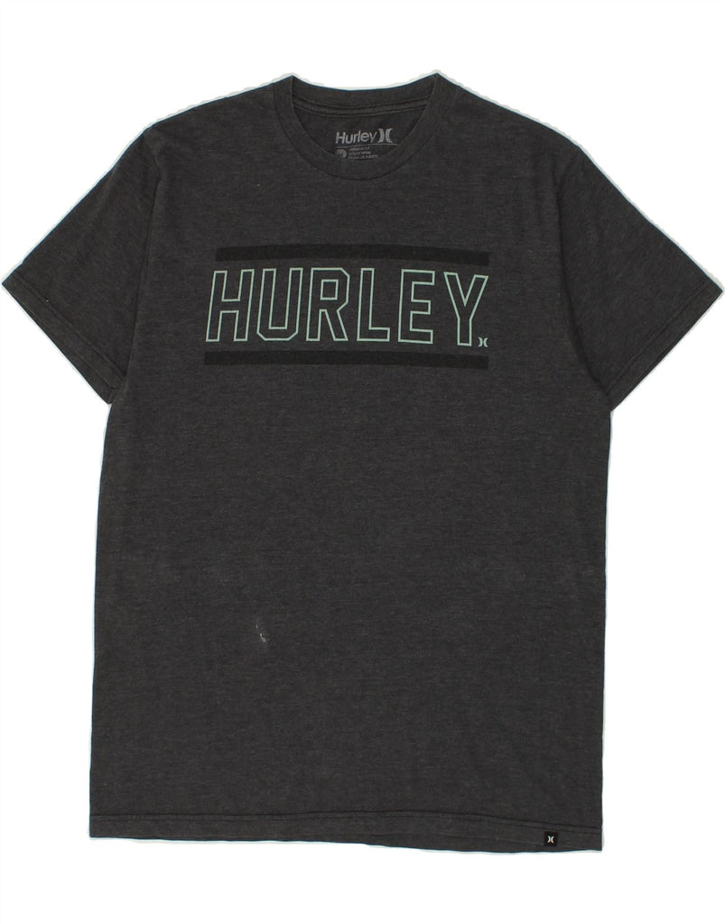 HURLEY Mens Premium Fit Graphic T-Shirt Top Medium Grey Polyester | Vintage Hurley | Thrift | Second-Hand Hurley | Used Clothing | Messina Hembry 