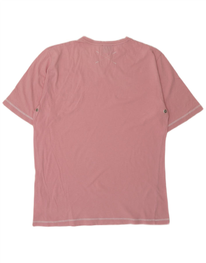 SERGIO TACCHINI Mens T-Shirt Top Medium Pink