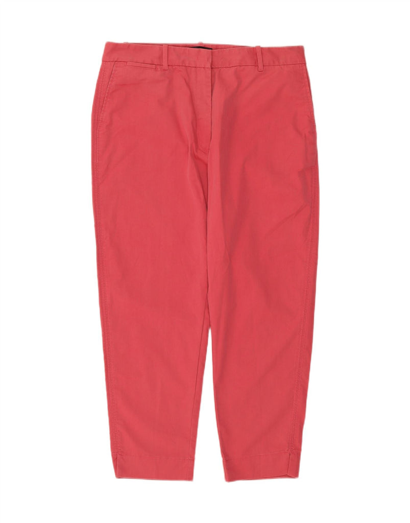 MARKS & SPENCER Womens Slim Chino Trousers UK 16 Large W34 L25 Pink Vintage Marks & Spencer and Second-Hand Marks & Spencer from Messina Hembry 