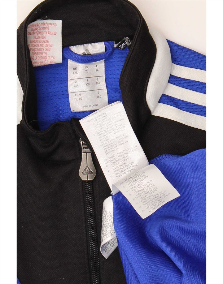 Adidas Boys Climacool Pullover Tracksuit Top 13-14 Years XL Blue