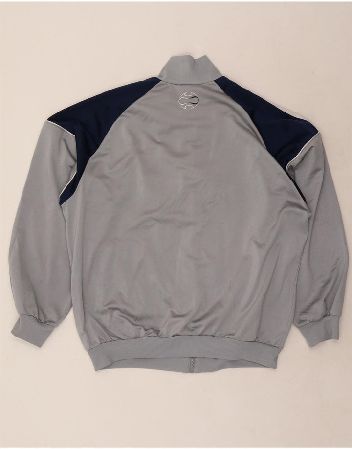 Adidas Mens Tracksuit Top Jacket XL Grey Colourblock
