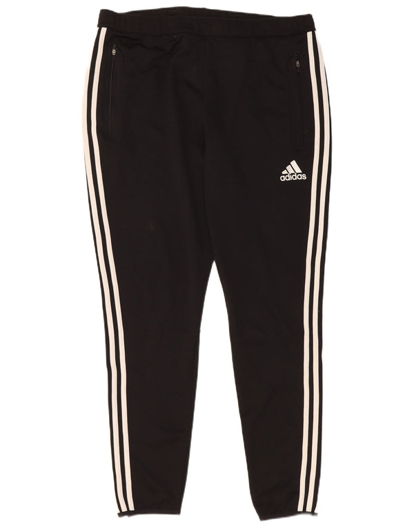 Adidas Mens Climacool Tracksuit Trousers Large Black Polyester
