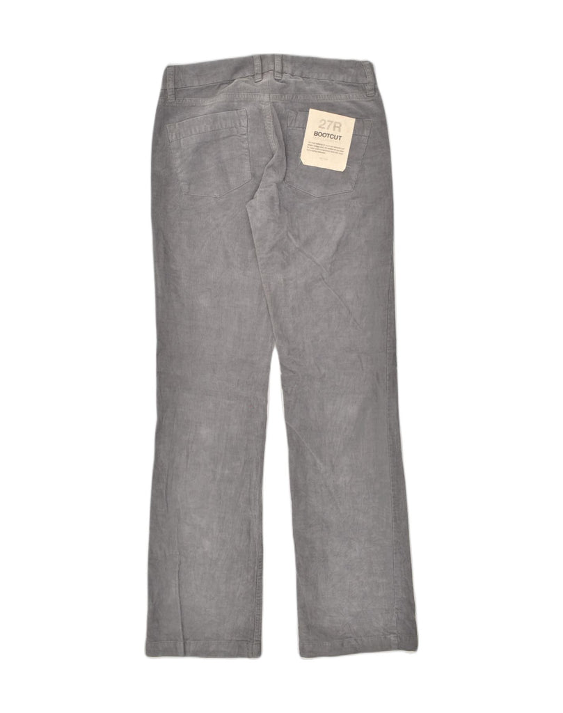 J. CREW Womens Bootcut Corduroy Trousers W27 L33 Grey Cotton | Vintage J. Crew | Thrift | Second-Hand J. Crew | Used Clothing | Messina Hembry 