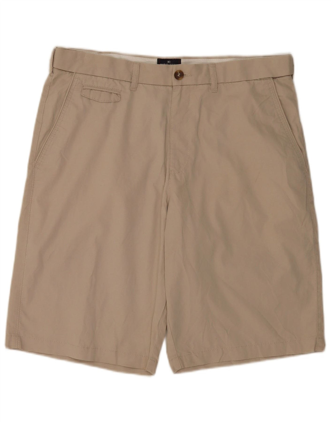 Marks & Spencer Mens Blue Harbour Chino Shorts W36 Large Beige Cotton