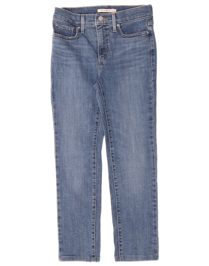 Levi's Womens 312 Shaping Slim Jeans W26 L25 Blue Cotton