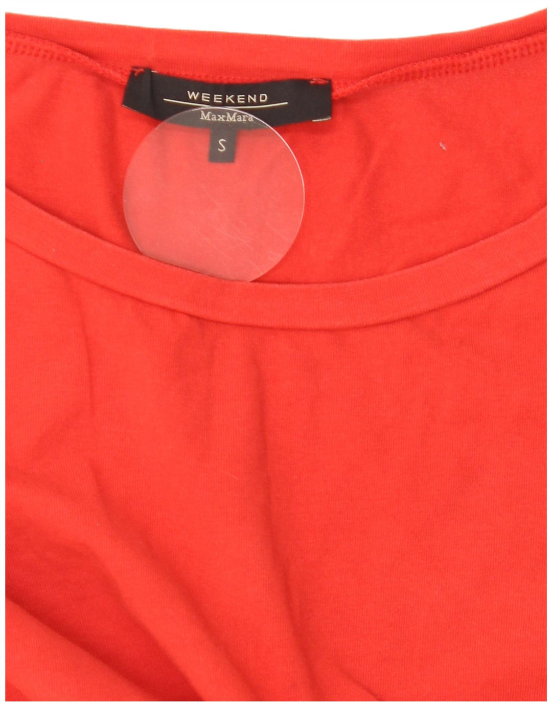 Max Mara Womens Weekend Top 3/4 Sleeve UK 10 Small Red